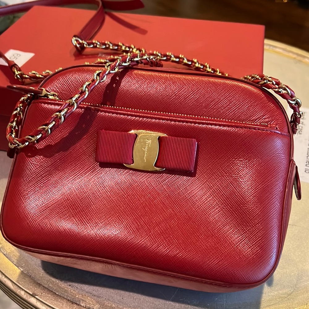 Crossbody-Salvatore Ferragamo Bag-Pristine Condition